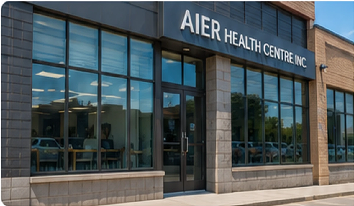 Exterior of Aier Health Centre Inc.